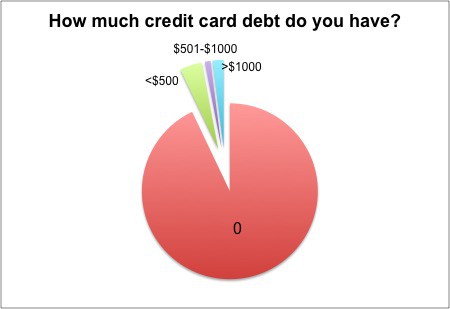 Credit Card Debt Pie Chart